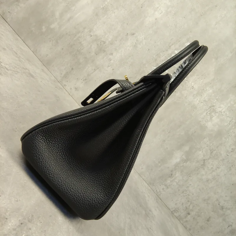버킨 25 실물 제작 샘플 측면 사진
